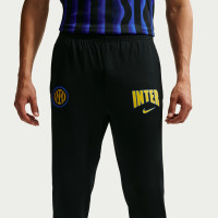 Nike Inter Milan Strike Tracksuit 2026-2027 Black Dark Blue Golden Yellow