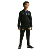 Nike Inter Milan Strike Tracksuit 2026-2027 Kids Black Dark Blue Golden Yellow