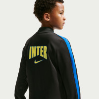 Nike Inter Milan Strike Tracksuit 2026-2027 Kids Black Dark Blue Golden Yellow