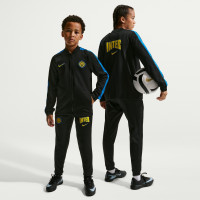 Nike Inter Milan Strike Tracksuit 2026-2027 Kids Black Dark Blue Golden Yellow