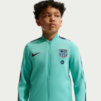 Nike FC Barcelona Strike Tracksuit 2026-2027 Kids Light Green Dark Blue Red