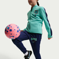 Nike FC Barcelona Strike Tracksuit 2026-2027 Kids Light Green Dark Blue Red