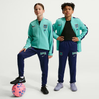 Nike FC Barcelona Strike Tracksuit 2026-2027 Kids Light Green Dark Blue Red