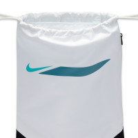 Nike Academy Gym Bag Light Grey Turquoise