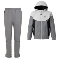 Cruyff Elite 2.0 Trainingspak Kids Grijs Lichtgrijs Zwart