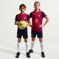 Nike FC Barcelona Strike Trainingsbroekje 2026-2027 Kids Donkerblauw Rood Geel