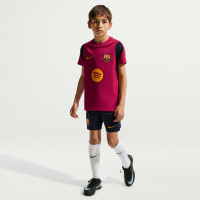 Nike FC Barcelona Strike Trainingsshirt 2026-2027 Kids Rood Donkerblauw Geel
