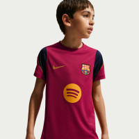 Nike FC Barcelona Strike Trainingsshirt 2026-2027 Kids Rood Donkerblauw Geel