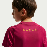 Nike FC Barcelona Strike Trainingsset 2026-2027 Kids Rood Donkerblauw Geel
