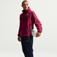 Nike FC Barcelona Tech Woven Trainingsbroek 2026-2027 Donkerblauw Geel