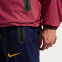 Nike FC Barcelona Tech Woven Windrunner Jack 2026-2027 Rood Geel Zwart
