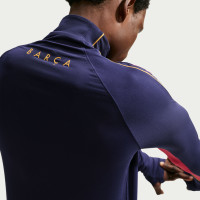 Nike FC Barcelona Strike Training sweater 1/4-Zip 2026-2027 Dark Blue Red Yellow