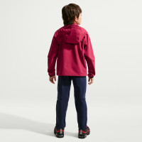 Nike FC Barcelona Tech Woven Trainingsbroek 2026-2027 Kids Donkerblauw Geel