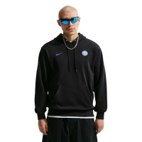 Nike Inter Milan Club Sportswear Tracksuit Hooded 2026-2027 Black Dark Blue White