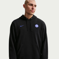 Nike Inter Milan Club Sportswear Tracksuit Hooded 2026-2027 Black Dark Blue White