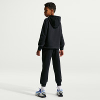 Nike Inter Milan Club Sportswear Hoodie 2026-2027 Kids Zwart Donkerblauw