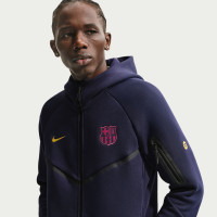 Nike FC Barcelona Tech Fleece Vest 2026-2027 Dark Blue Black Yellow Pink