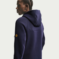Nike FC Barcelona Tech Fleece Tracksuit 2026-2027 Dark Blue Black Yellow Pink