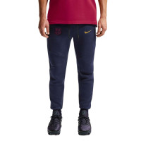 Nike FC Barcelona Tech Fleece Tracksuit 2026-2027 Dark Blue Black Yellow Pink