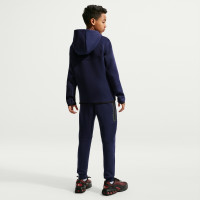 Nike FC Barcelona Tech Fleece Vest 2026-2027 Kids Dark Blue Black Yellow Pink
