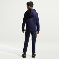 Nike FC Barcelona Tech Fleece Sweat Pants 2026-2027 Kids Dark Blue Black Yellow Red
