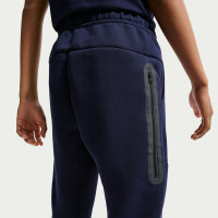 Nike FC Barcelona Tech Fleece Sweat Pants 2026-2027 Kids Dark Blue Black Yellow Red