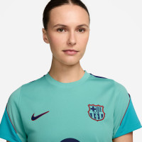Nike FC Barcelona Strike Trainingsset 2026-2027 Dames Licht Turqouise Donkerblauw Rood