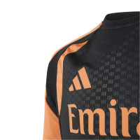 adidas Arsenal Training Shirt 2026-2027 Kids Black Orange