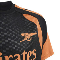 adidas Arsenal Training Shirt 2026-2027 Kids Black Orange