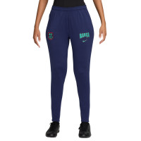 Nike FC Barcelona Strike 1/4-Zip Tracksuit 2026-2027 Women's Light Turquoise Dark Blue