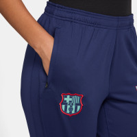 Nike FC Barcelona Strike Training pants 2026-2027 Women Dark Blue Light Green