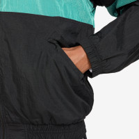 Nike FC Barcelona Repel Woven Training Jacket 1996 Black Light Green Golden Yellow
