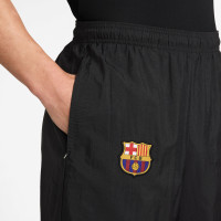 Nike FC Barcelona Repel Woven Training pants 1996 Black Light Green Golden Yellow
