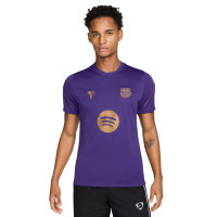 Nike FC Barcelona Strike Trainingsshirt 2026-2027 Paars Goud