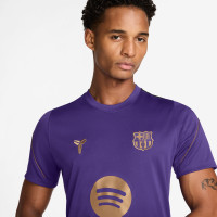 Nike FC Barcelona Strike Trainingsshirt 2026-2027 Paars Goud