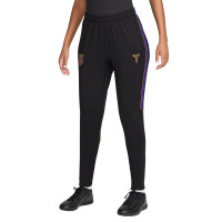 Pantalon d'entraînement Nike FC Barcelona Strike 2026-2027 pour femmes, noir, violet, or