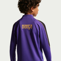 Nike FC Barcelona Strike Training sweater 1/4-Zip 2026-2027 Kids Purple Black Gold