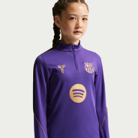 Nike FC Barcelona Strike Training sweater 1/4-Zip 2026-2027 Kids Purple Black Gold