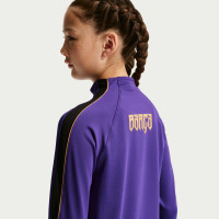 Nike FC Barcelona Strike Training sweater 1/4-Zip 2026-2027 Kids Purple Black Gold