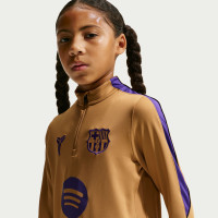 Nike FC Barcelona Strike Training sweater 1/4-Zip 2026-2027 Kids Gold Purple