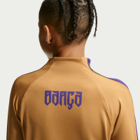Nike FC Barcelona Strike Training sweater 1/4-Zip 2026-2027 Kids Gold Purple