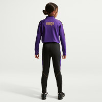 Nike FC Barcelona Strike Training pants 2026-2027 Kids Black Purple Gold