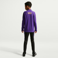 Nike FC Barcelona Strike Training pants 2026-2027 Kids Black Purple Gold