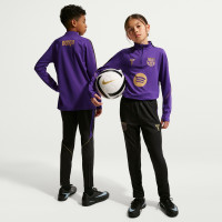 Nike FC Barcelona Strike Trainingspak 1/4-Zip 2026-2027 Kids Paars Zwart Goud