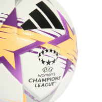adidas Women's UEFA Champions League Football Size 5 2026-2027 White Black Purple Orange