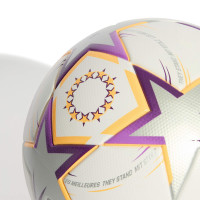 adidas Women's UEFA Champions League Football Size 5 2026-2027 White Black Purple Orange