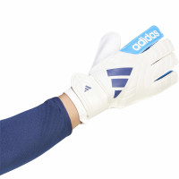 adidas Copa Club Keepershandschoenen Wit Blauw Donkerblauw