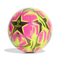 adidas UEFA Champions League Club Voetbal Maat 5 2026-2027 Roze Zwart Geel