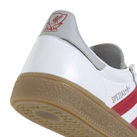 adidas Handball Spezial Liverpool Sneakers Wit Rood Zilvergrijs