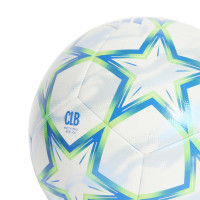 adidas UEFA Champions League Club Voetbal Maat 5 2026-2027 Wit Blauw Neongroen